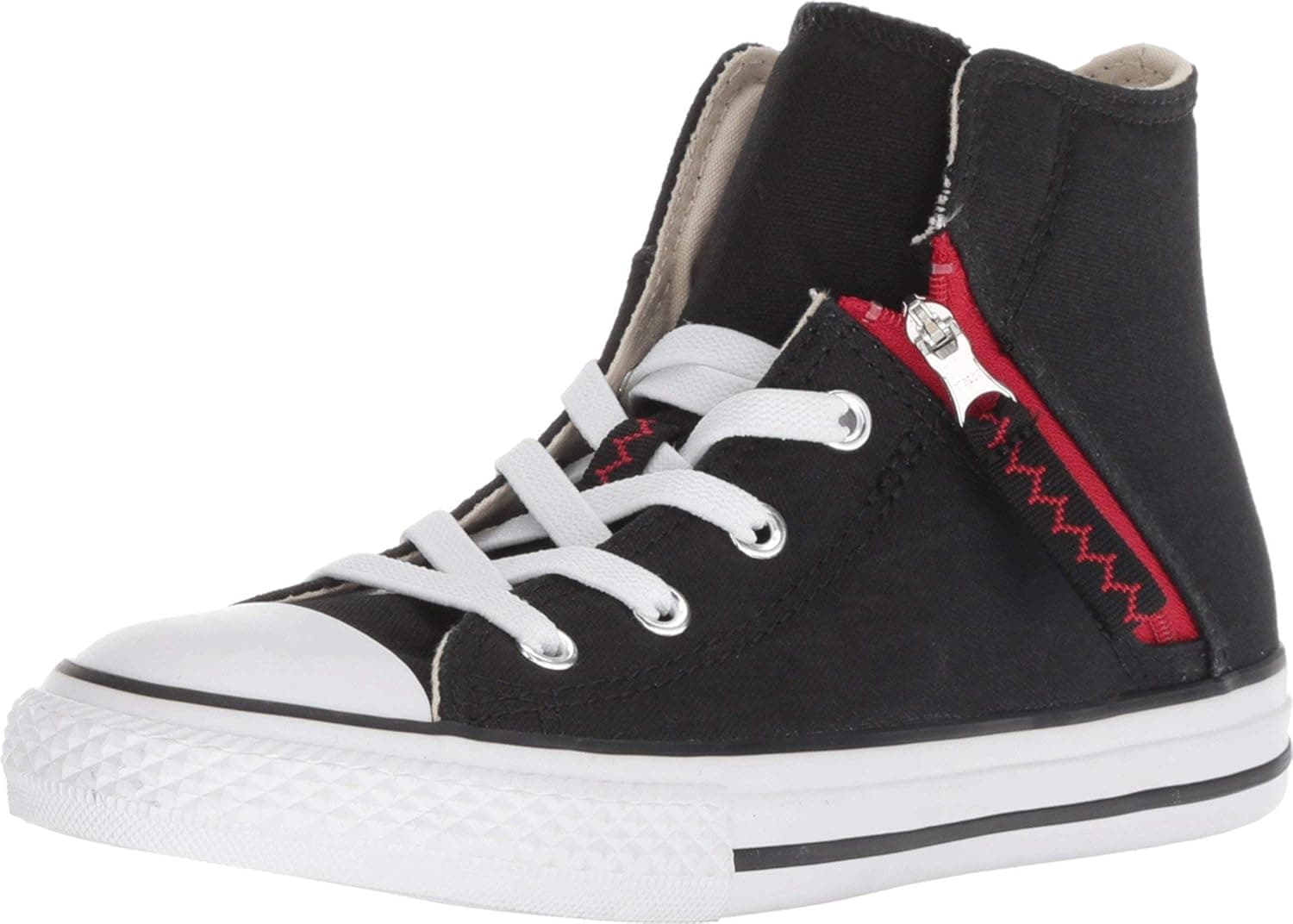 Converse Unisex-Child Chuck Taylor All Star Pull-Zip High Top Sneaker