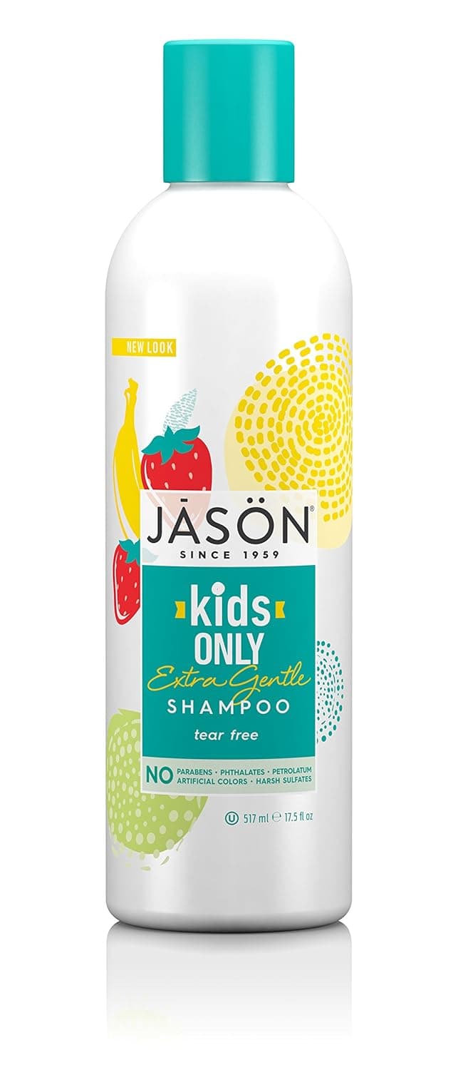JASON Kids Only! Extra Gentle Shampoo, 17.5 Ounce Bottle
