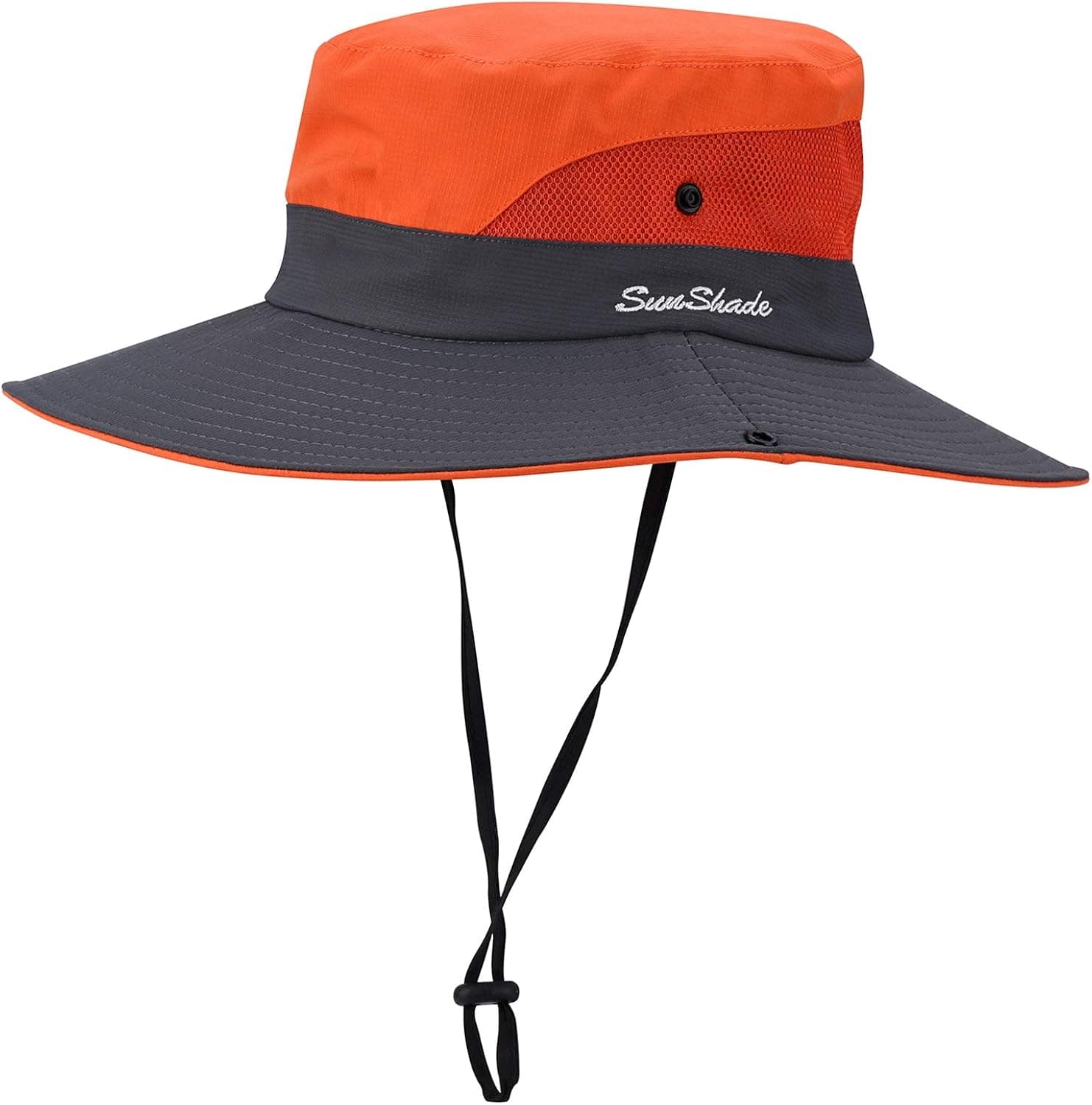 Women's Sunhats Outdoor Bucket Hats Unisex Protection Foldable Fisherman Mesh Hats Wide Brim Solar Roller Beach Summer Caps