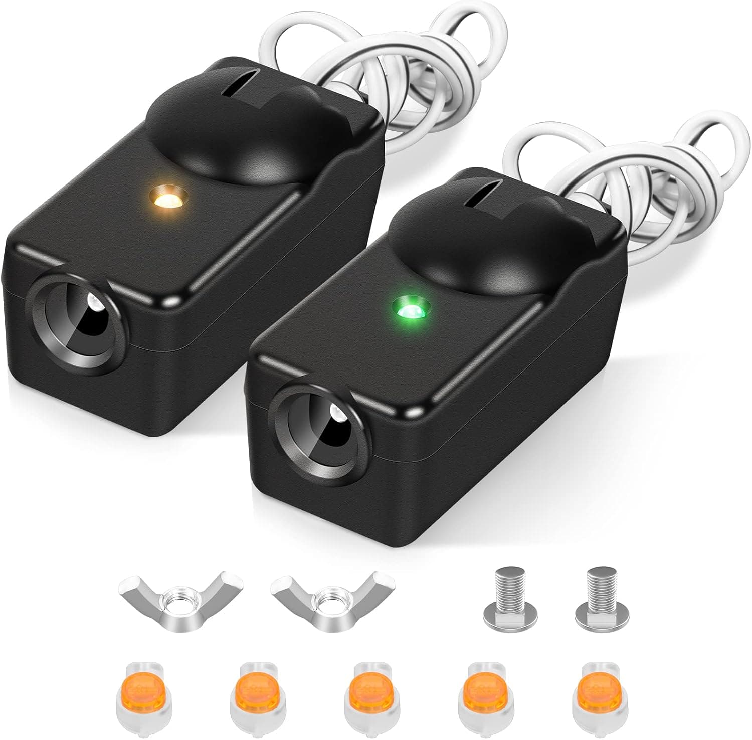 Safety Sensors Beam Eyes for 41A5034, Garage Door Sensor Safety Sensor Kit - Garage Door Sensor Replacement Garage Door Safety Sensor Garage Openers Liftmaster Chamberlain Replacement