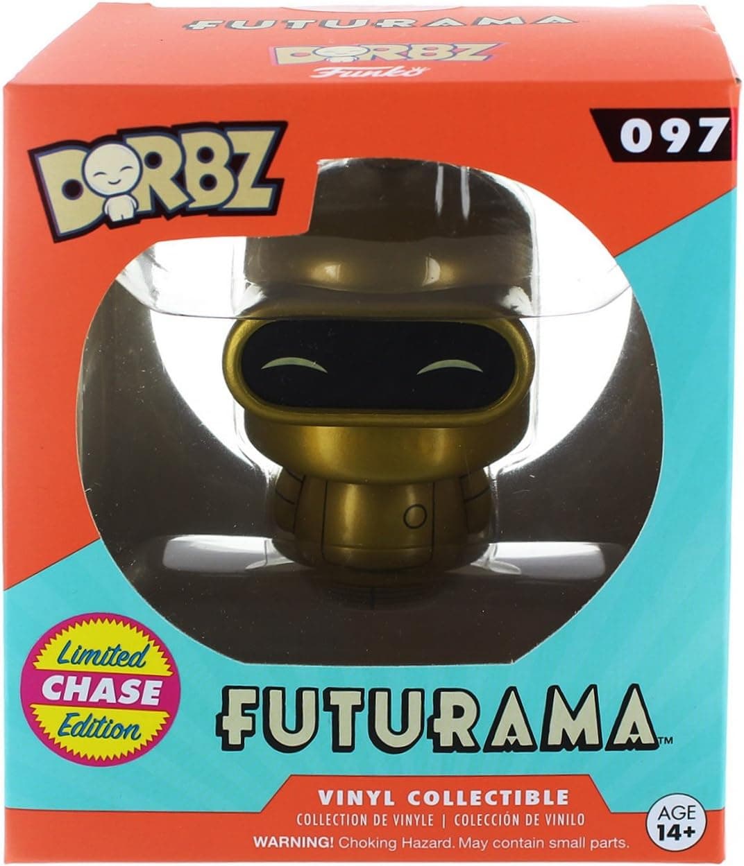 Futurama Funko Dorbz Gold Bender Vinyl Figure (Chase)