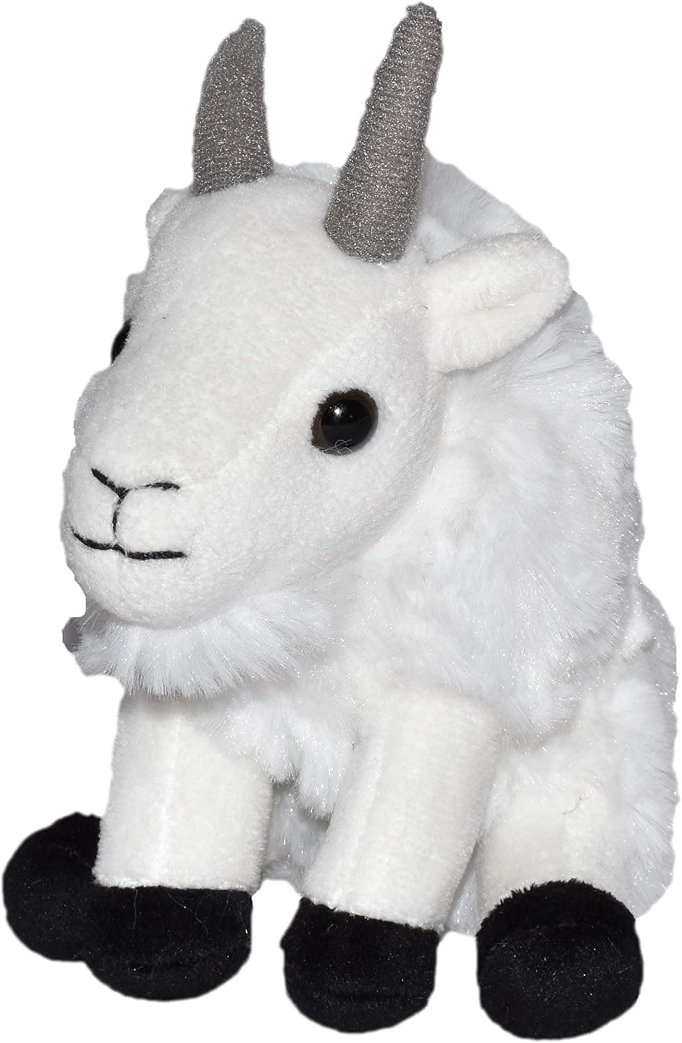 WILD REPUBLIC Mountain Goat Plush, Stuffed Animal, Plush Toy, Kid Gifts, Pocketkins 5"