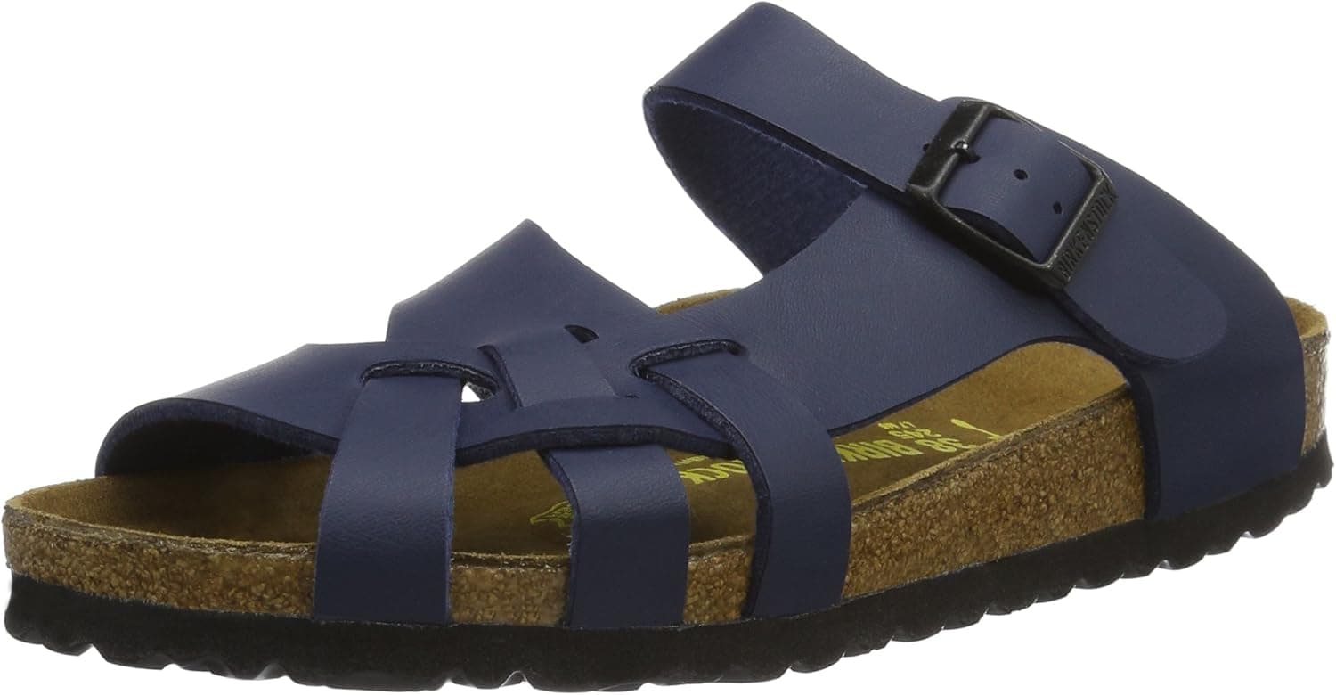 Birkenstock Pisa Blue Synthetic Sandals Regular Width