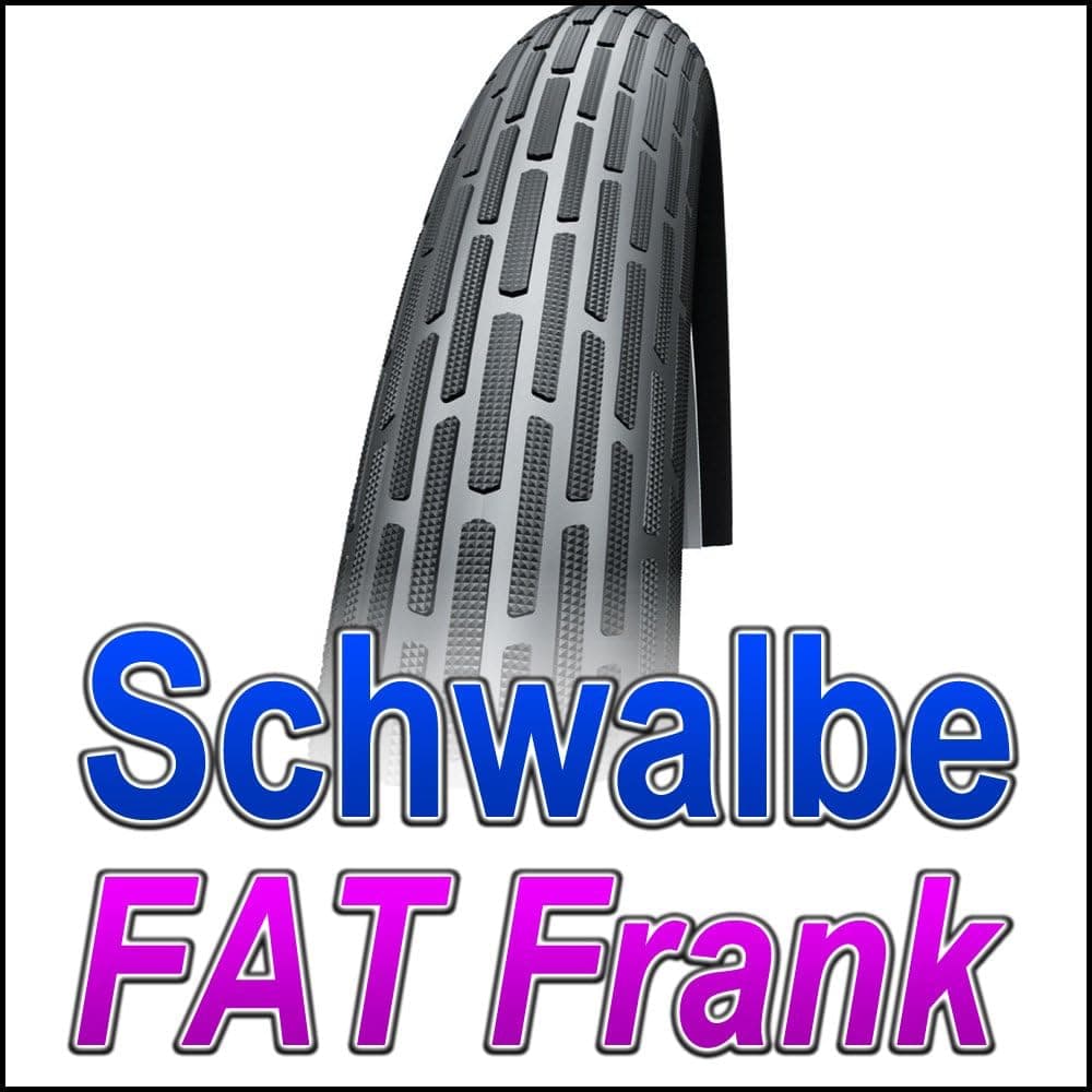 Schwalbe Fat Frank Tire - 29" x 2.00", Wire Bead, Black