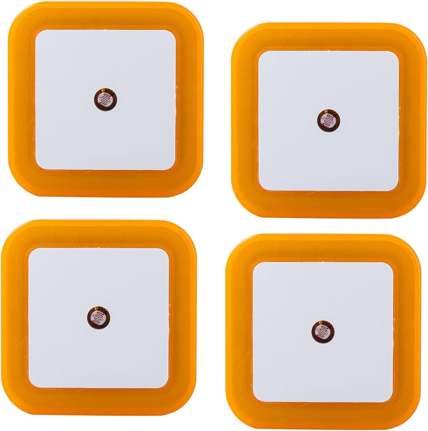 Sensor Night Light,Smart LED Plug-in Lights with Dusk to Dawn Auto Turn on/Off,Daylight Warm Lighting for Kids,0.8w LEDs,4Pack