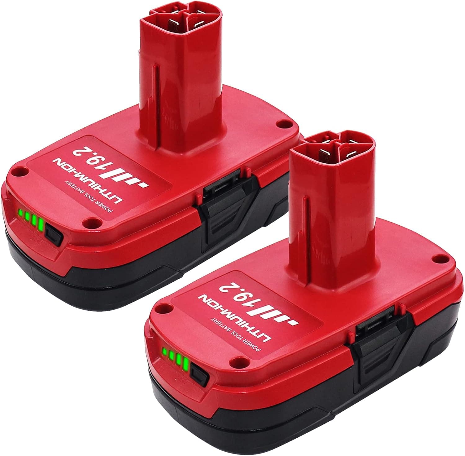 OHYES BAT 2Packs 20 Volt MAX 2.5Ah Lithium Ion Replace for 20V Battery