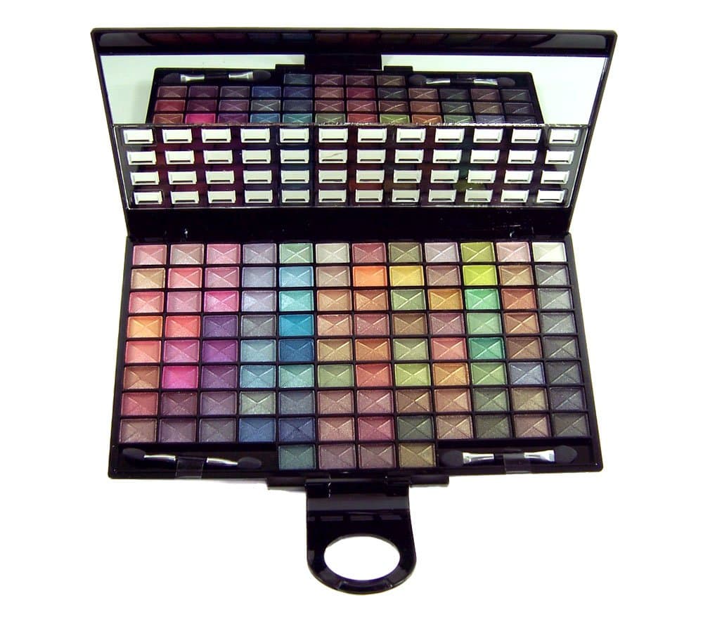 Lady De 100 color Pearl Ultra Sheer Eye Shadow Makeup Pallette Kit (By Profusion)