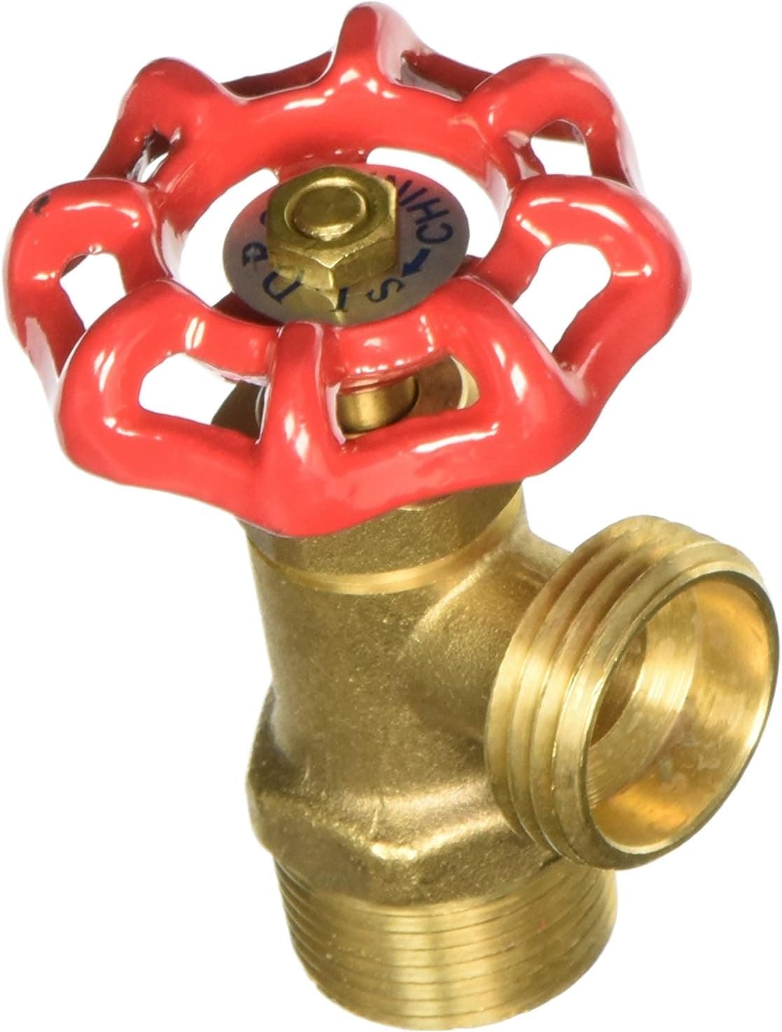LDR Industries 020 7204 Hose Heavy Duty Boiler Drain Valve, 3/4" x 3/4", Brass