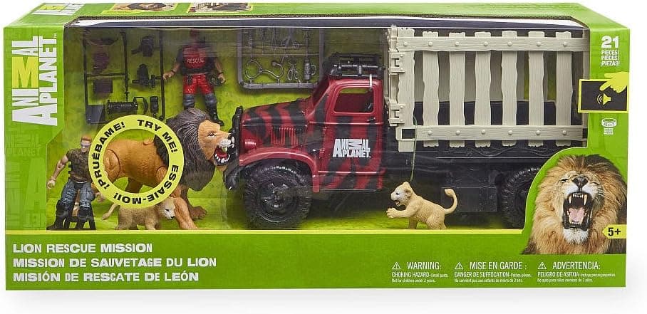 Animal Planet Lion Rescue Mission Playset