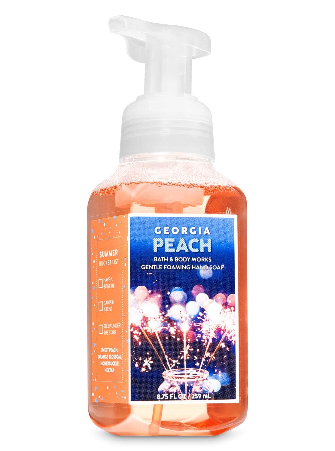 Bath Body Works Gentle Foaming Hand Soap Georgia Peach