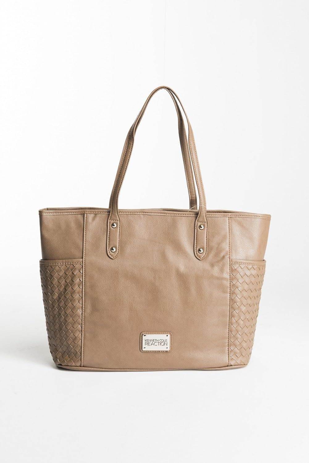 Kenneth Cole - Satchel Street Fair Perf Handbag for Women - Mushroon (Brown)