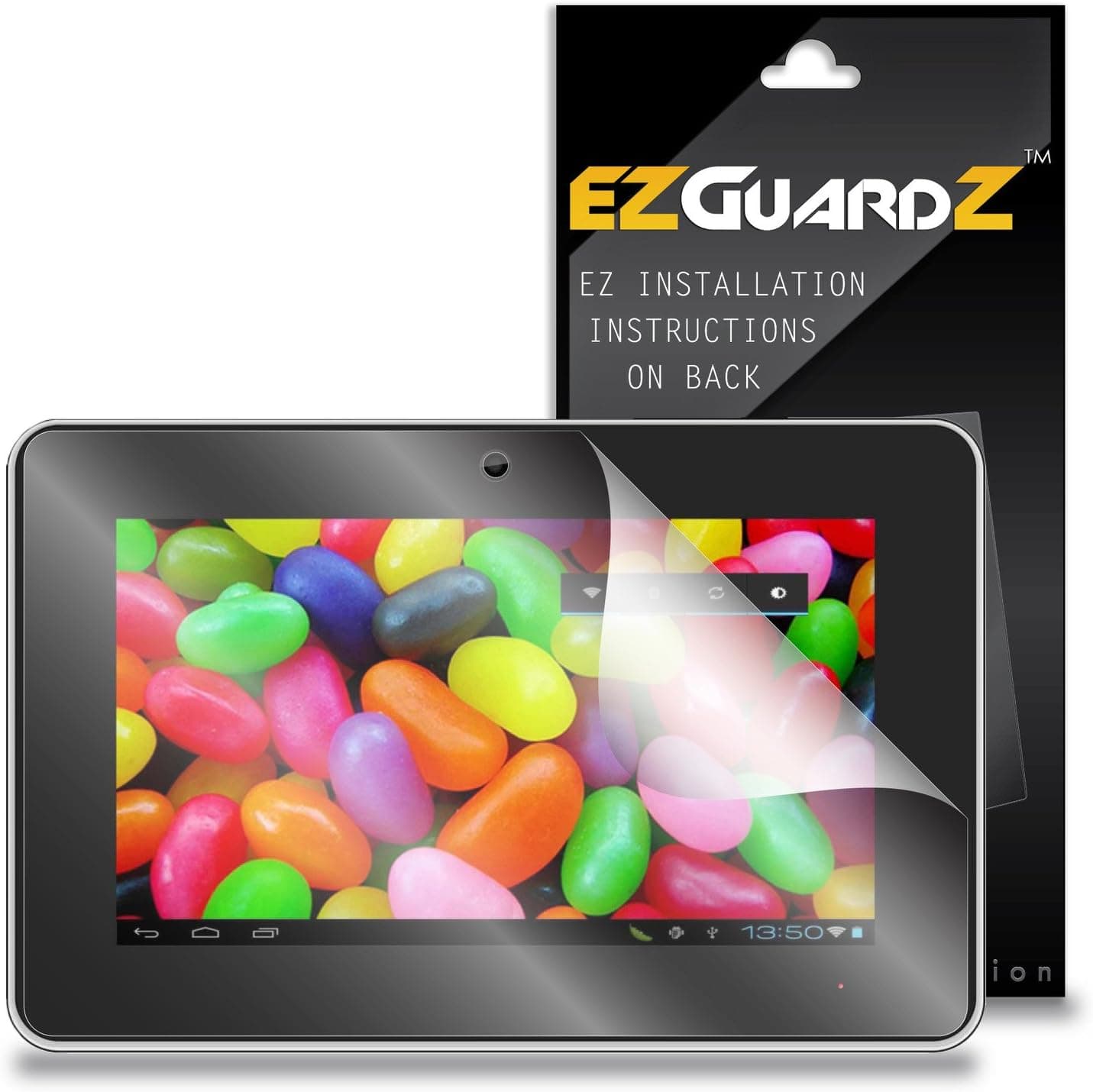 (1-Pack) EZGuardZ Tablet Screen Protector for Supersonic Matrix SC-1009JB (Ultra Clear)