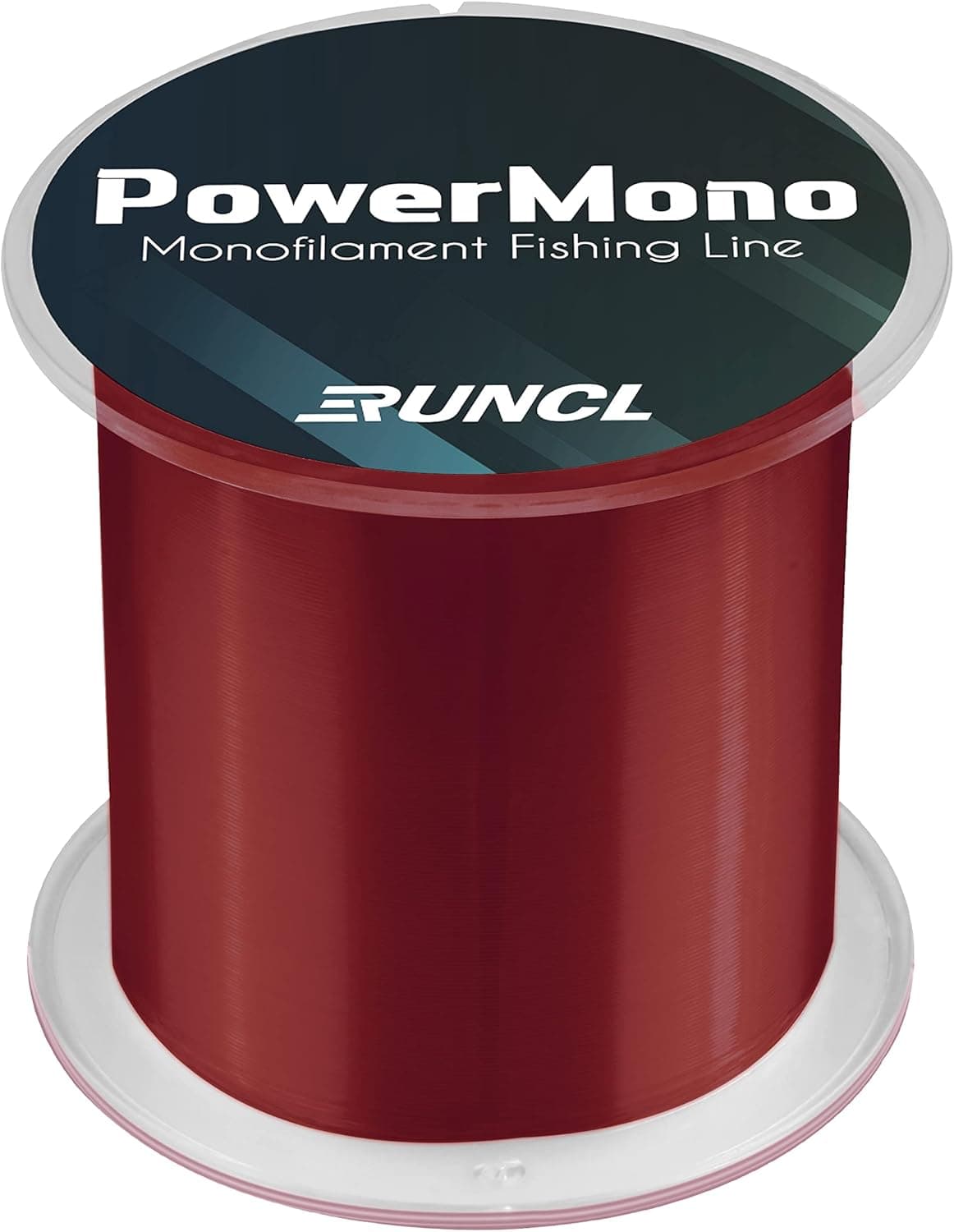 RUNCL PowerMono Fishing Line, Monofilament Fishing Line 300/500/1000Yds - Ultimate Strength, Shock Absorber, Suspend in Water, Knot Friendly - Mono Fishing Line 3-35LB, Low- & High-Vis Available