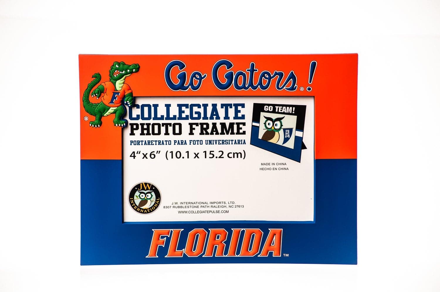 Collegiate Pulse FLORIDA GATORS PVC PHOTO FRAME