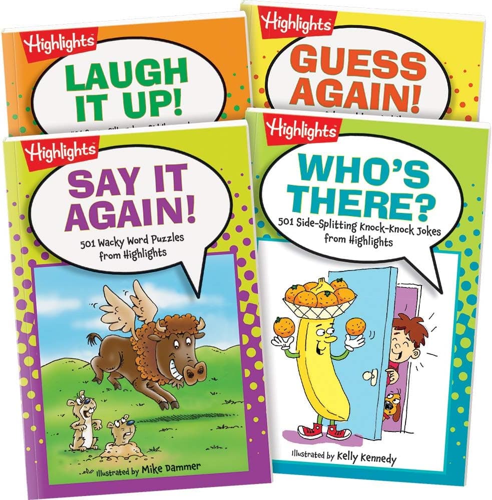 Highlights Joke Books for Kids - Set of 4