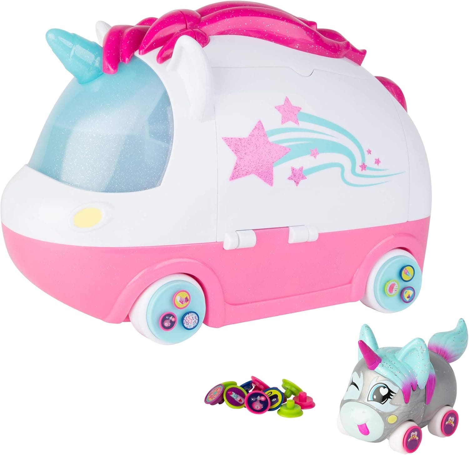Ritzy Rollerz Toy Cars with Surprise Charms, Dance n Dazzle Spa Playset with Tori Tada