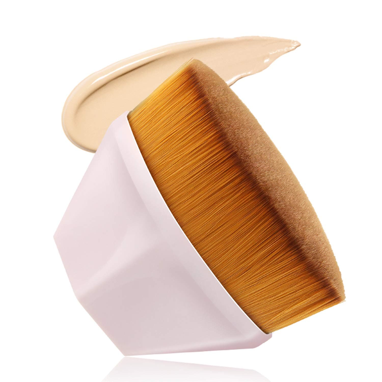 EPRHAN Foundation Brush Hexagon Makeup Brush Face Blush Brush Make Up Brushes Petal 55