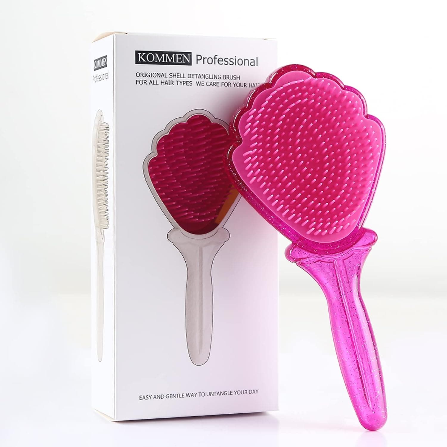 4Pcs Wet Detangler Hair brush Set Curly Hair Brush for Women,Men,Kids Scalp Massage Comb