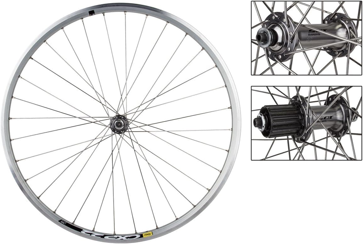 Wheel Master Mavic CXP22 Wheel Set - 700c, 32H, 10-Speed, QR, Silver