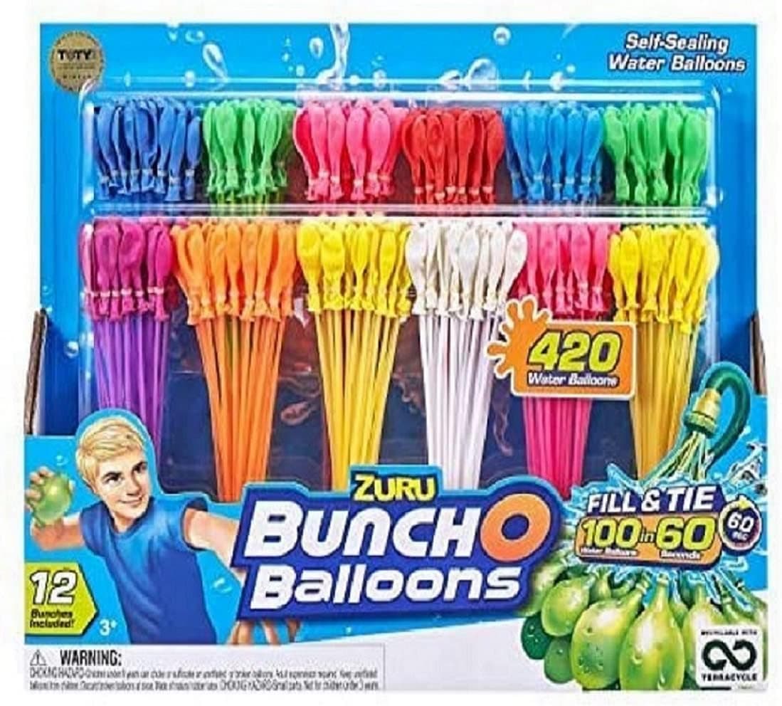 Rapid-Filling Self-Sealing Water Bunch of Balloons