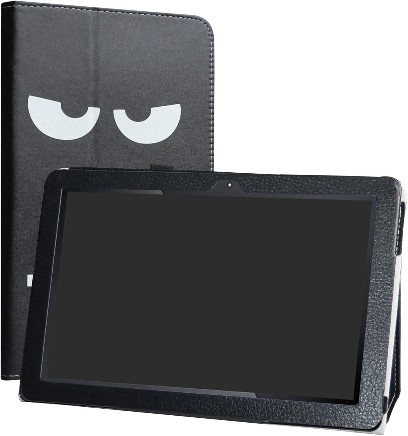 LiuShan Compatible with Fusion5 104E Case,PU Leather Slim Folding Stand Cover for 10.1" Fusion5 104E and 104+ Tablet PC (Not Fit Other Fusion5 Tablet),Don't Touch