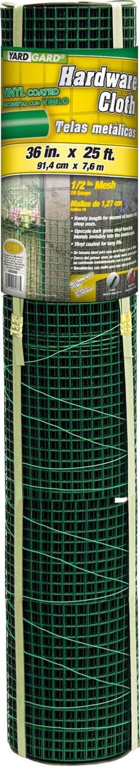YARDGARD 308259B 36 inch x 25 Foot, Green Hardware Cloth