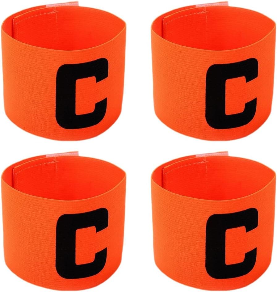 Zaptex Football Soccer Elastic Captain Armband Basketball Adjustable Player Bands