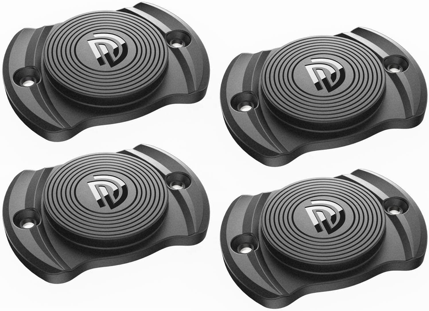 DD Gun Magnet 33 lbs.Rated Magnetic Gun Mount, Anti Scratch HQ Rubber Coated Concealed Firearm Holder for Car,Wall,Truck,Desks,Safes and Vehicle