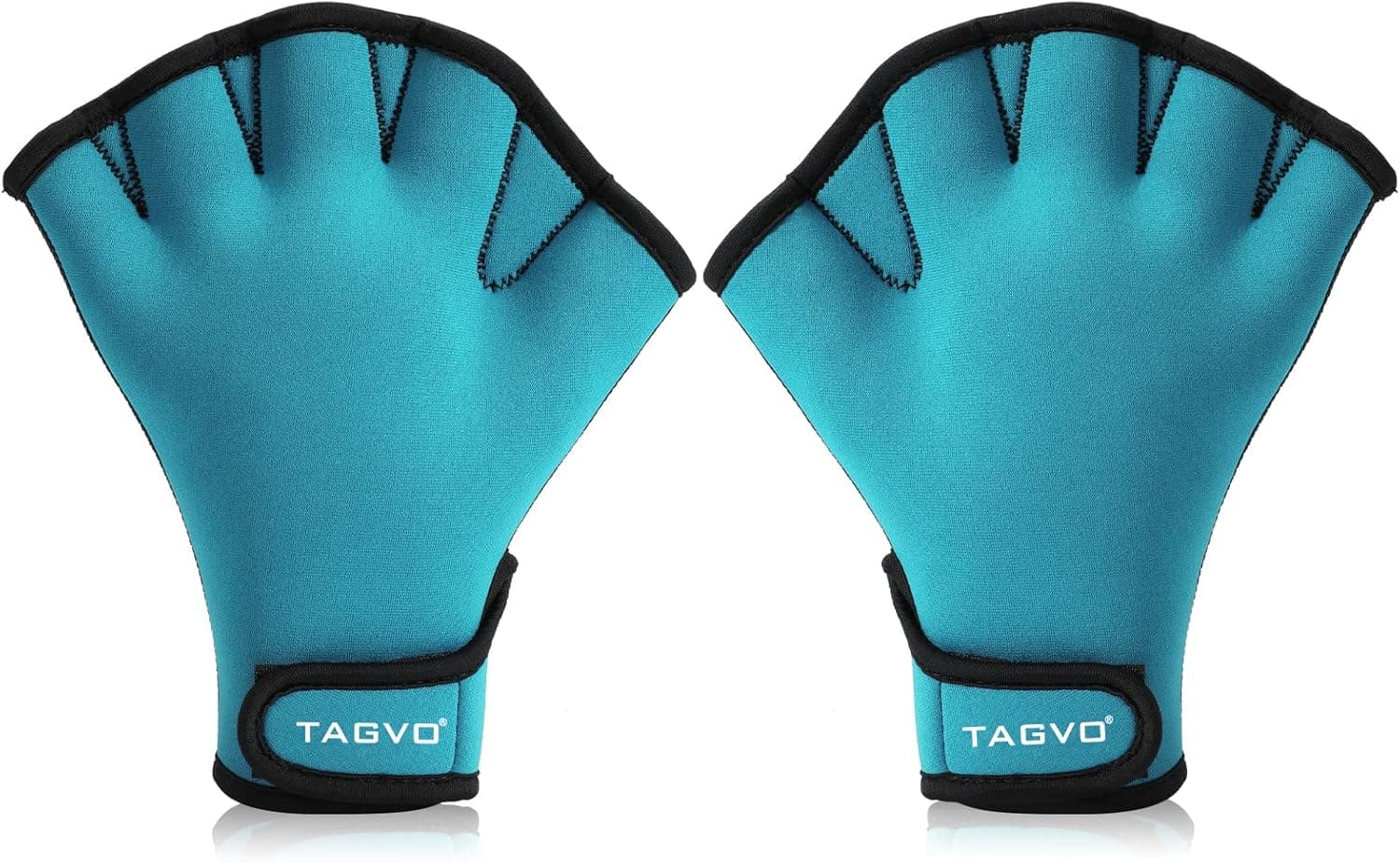 TAGVO Aquatic Gloves for Helping Upper Body Resistance, Webbed Swim Gloves Well Stitching, No Fading, Sizes for Men Women Adult Children Aquatic Fitness Water Resistance Training