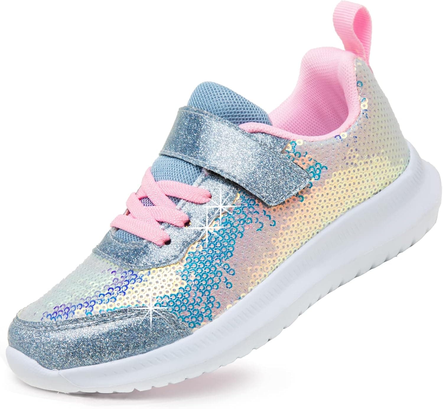 Toandon Girls Boys Kids Lightwight Breathable Athletic Sport Sneakers