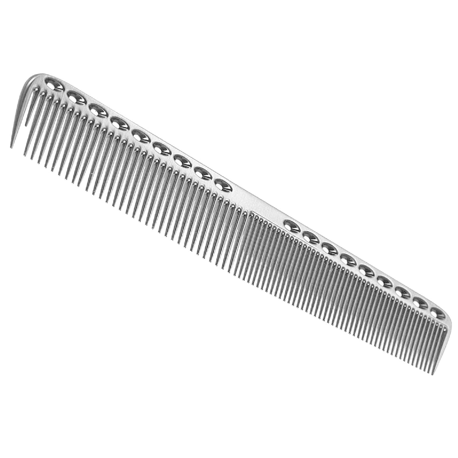 iFCOW Aerospace Aviation Aluminum Metal Cutting Comb Hair Hairdressing Barbers Salon Professional Combs