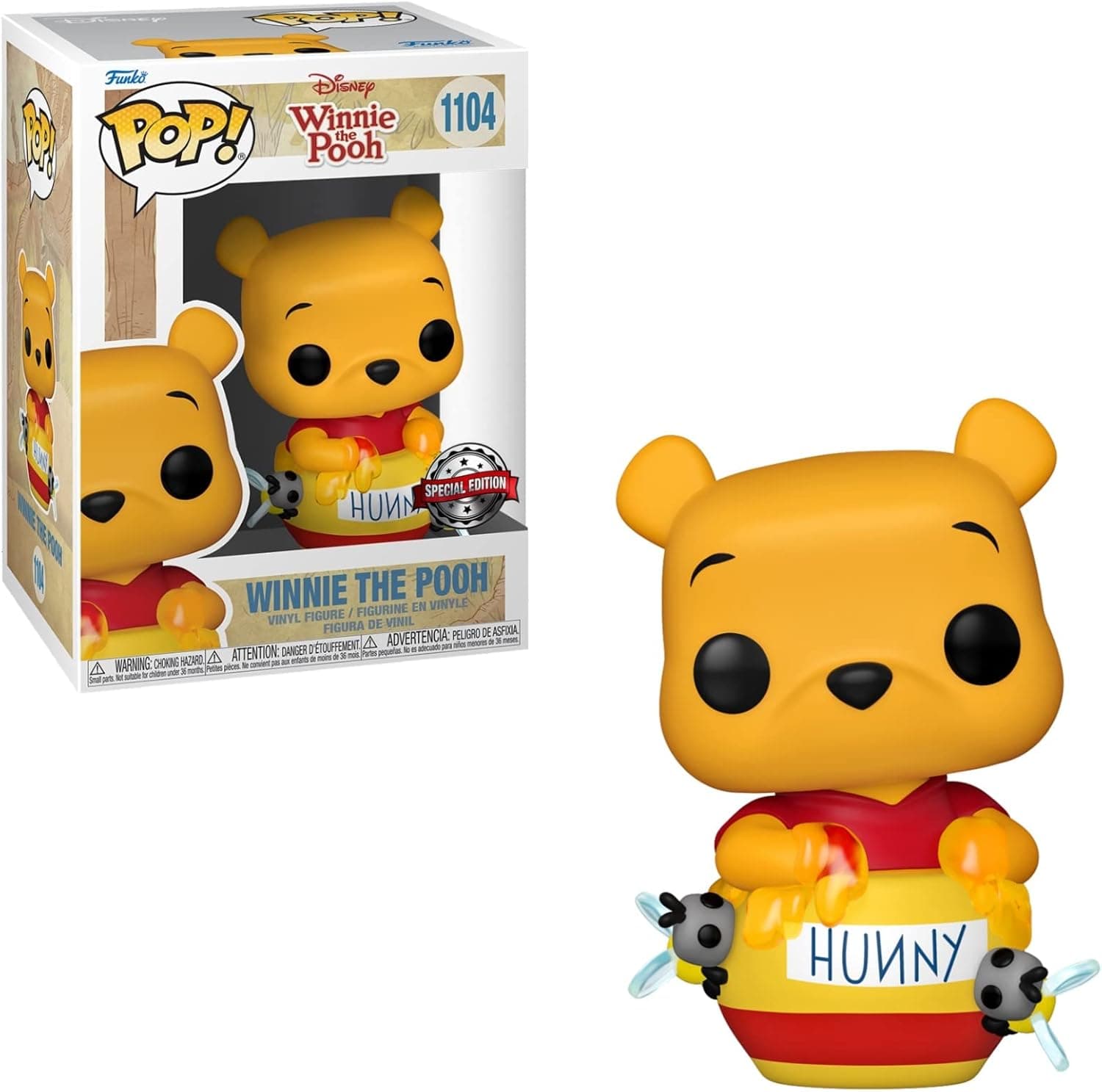 Funko Disney Winnie The Pooh Pop! Winnie The Pooh Vinyl Figure Hot Topic Exclusive