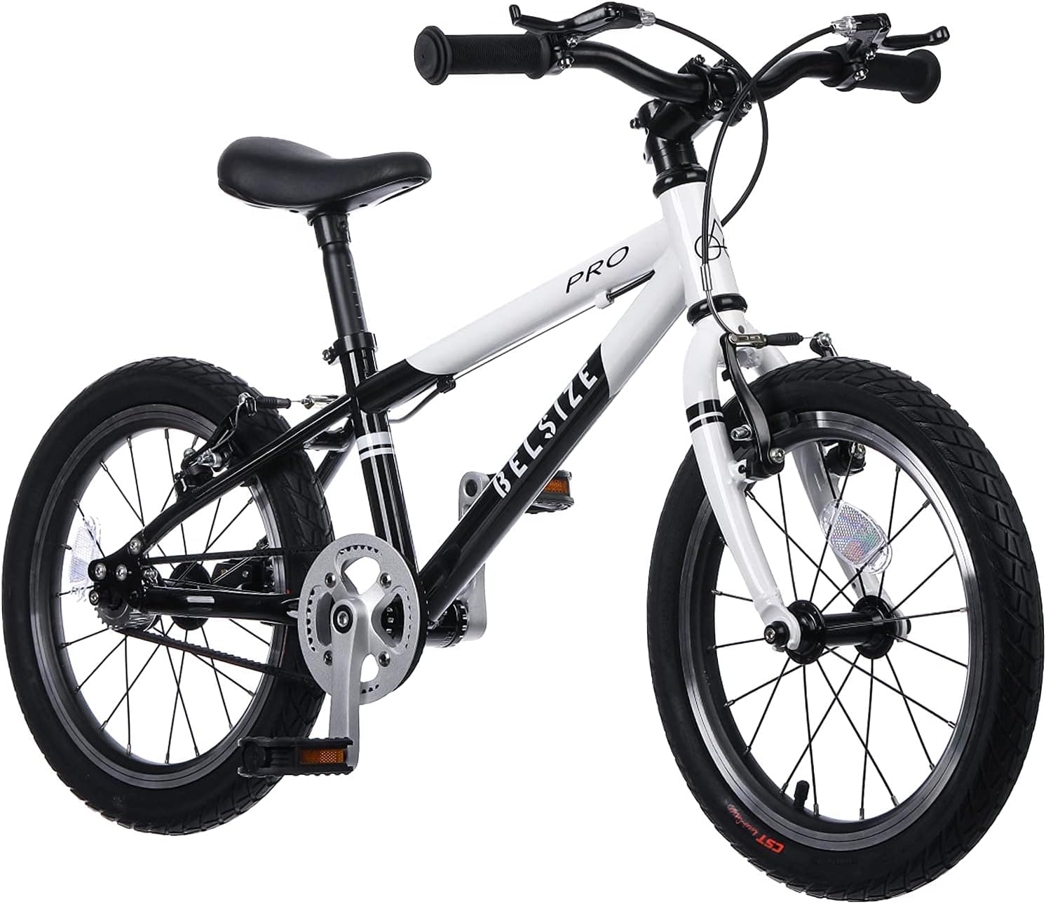 BELSIZE 16-Inch Pro Belt-Drive Kid's Bike, Unrivalled Lightweight & 4.0 Gain Ratio Advanced Bicycle for 3-7 Years Old