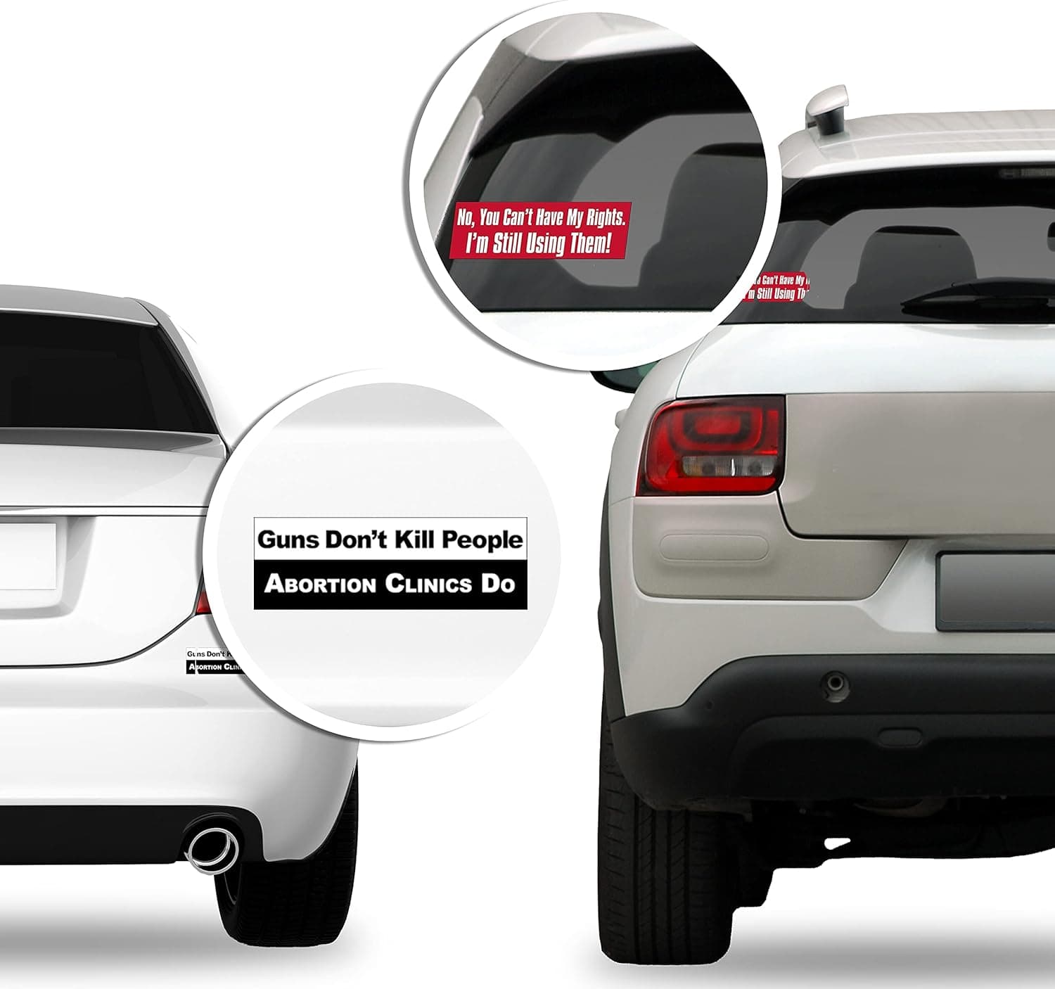 Ted Nugent: I Don't Like Repeat Offenders I Like Dead Offenders Bumper Sticker (Gun Decal)
