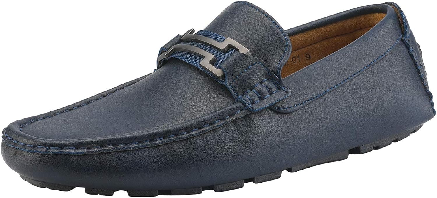 Bruno Marc Men's Penny Loafers Moccasins Shoes
