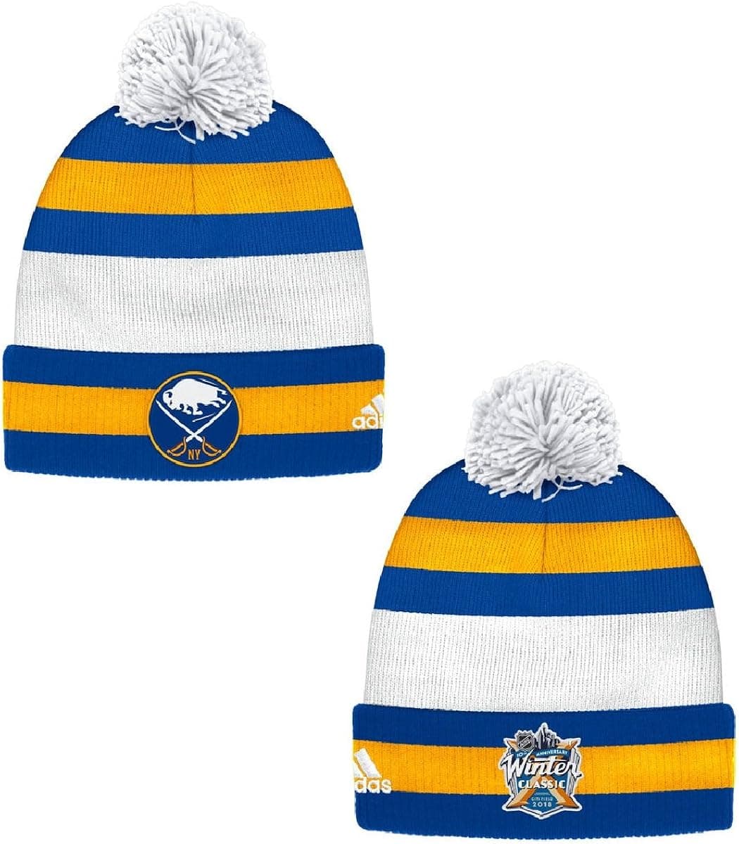 Buffalo Sabres 2018 Winter Classic Knit Hat with Pom
