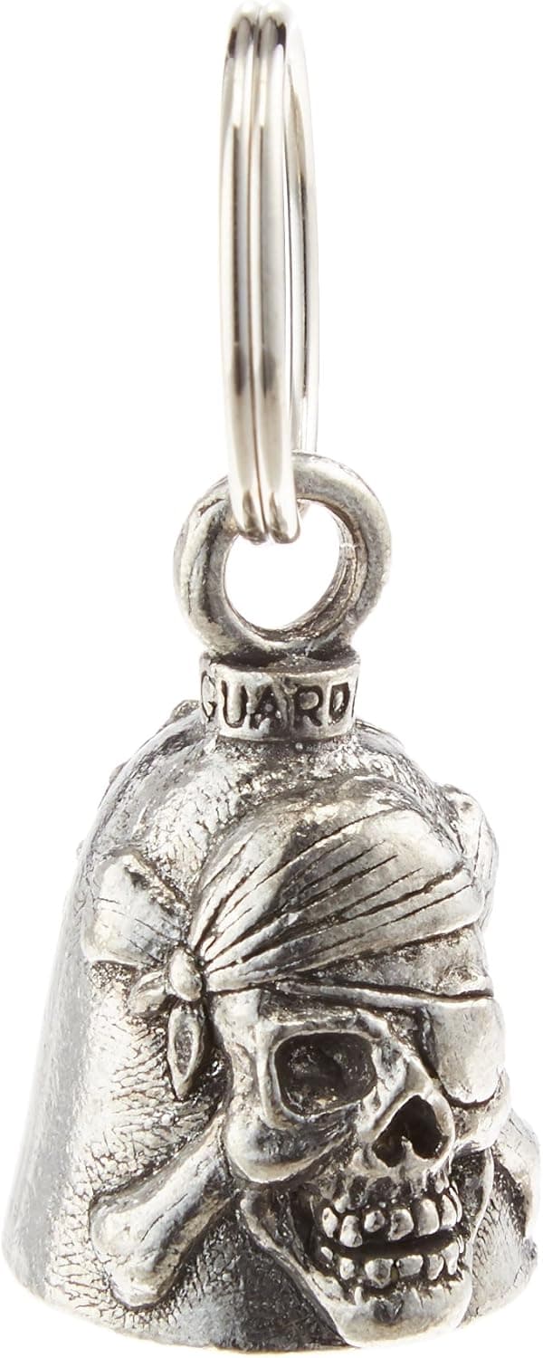 Hot Leathers BEA1057 Silver Pirate Guardian Bell