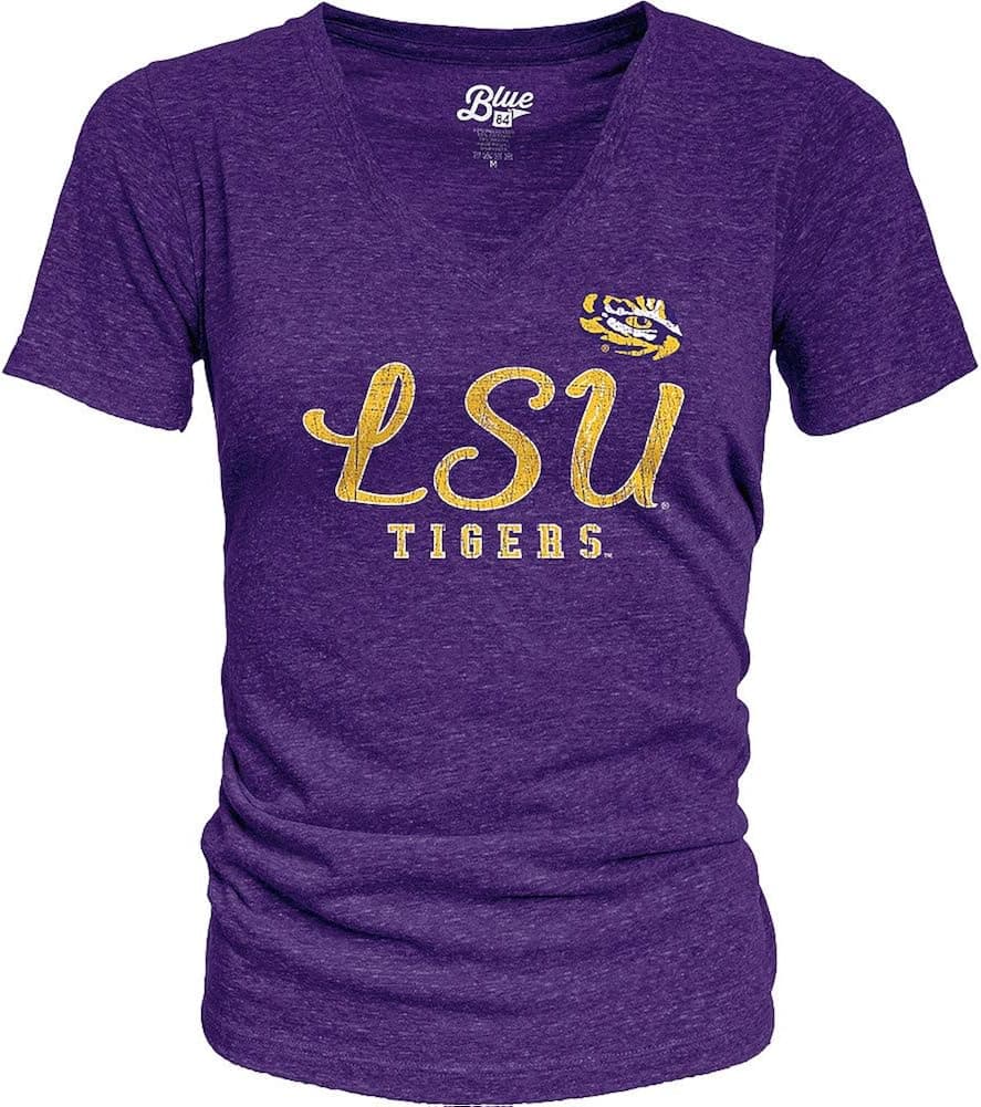 Elite Fan Shop NCAA Womens Vneck Tshirt Tri Blend