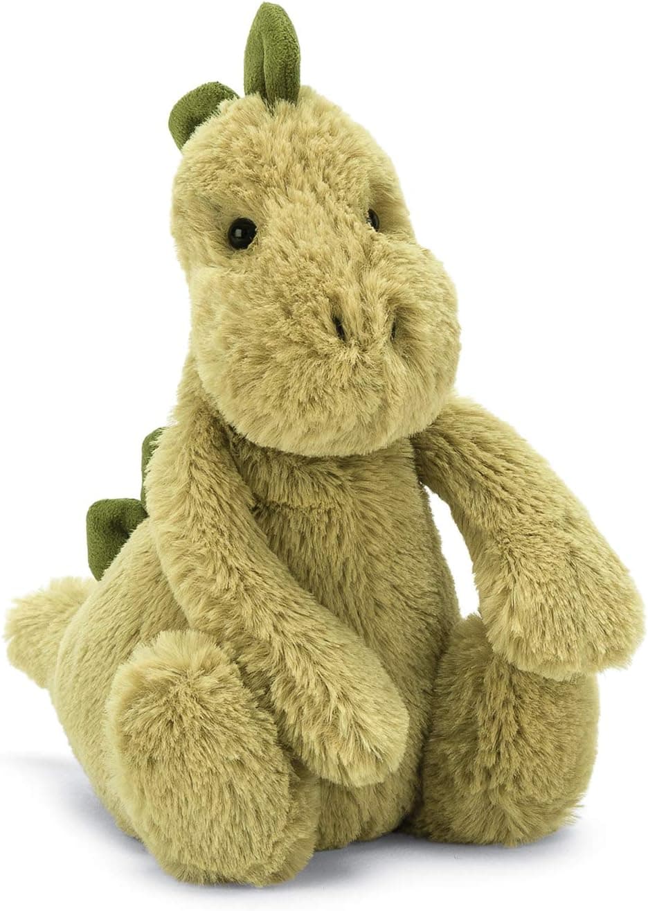Jellycat Bashful Dinosaur Stuffed Animal, Small, 7 inches