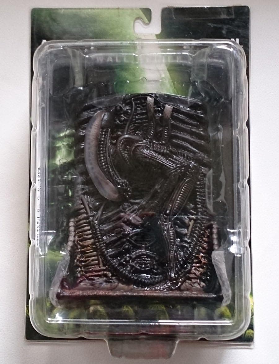 Alien Bowing Antique Finish Wall Relief