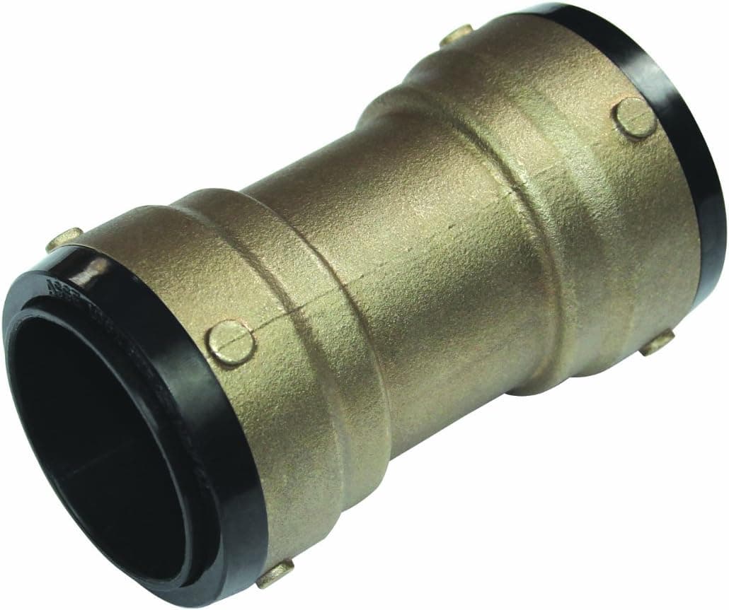 SharkBite SB0135 1-1/4-Inch Straight Coupling