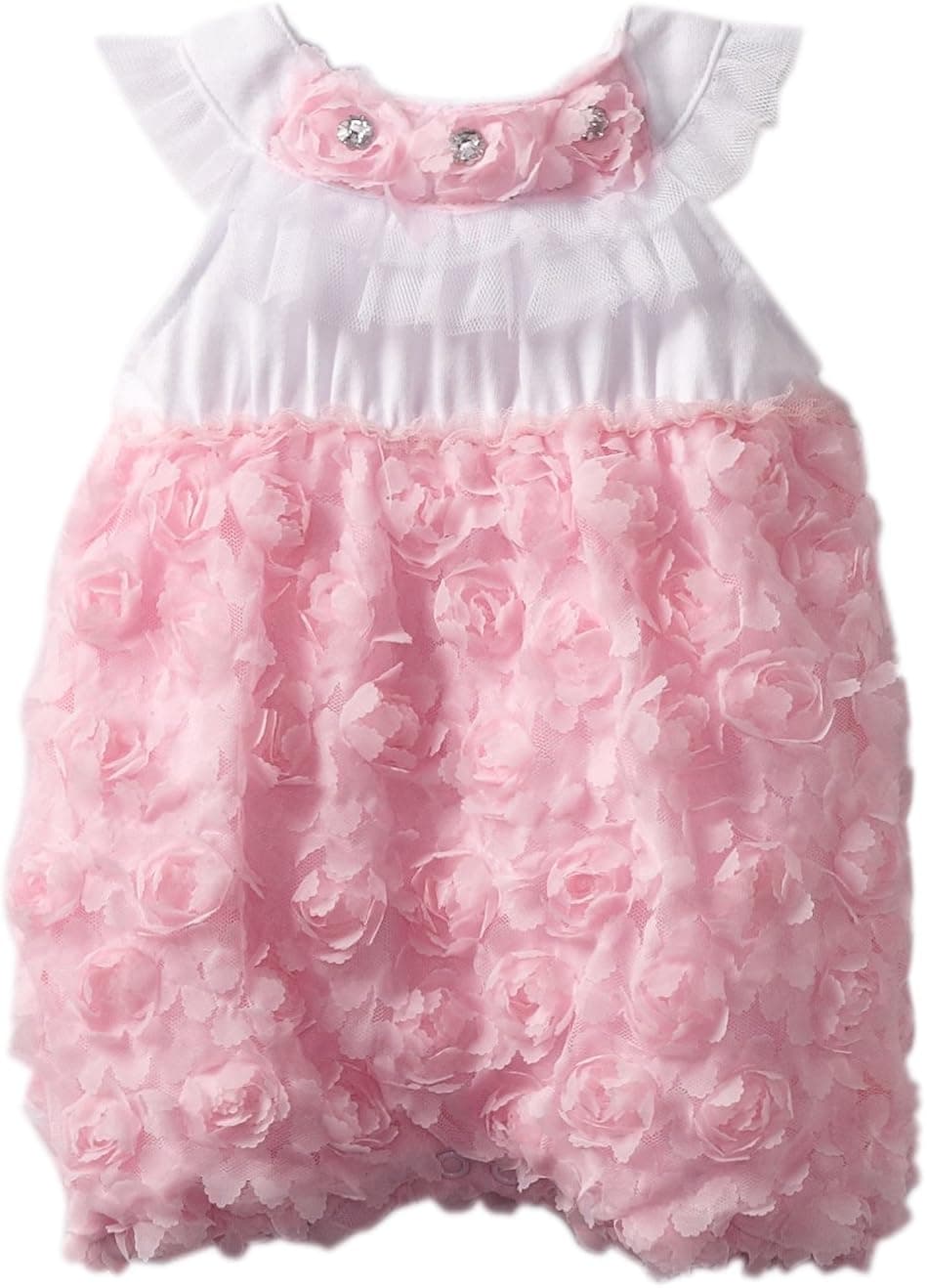 Nannette Baby Girls' 1 Pieces Knit Romper