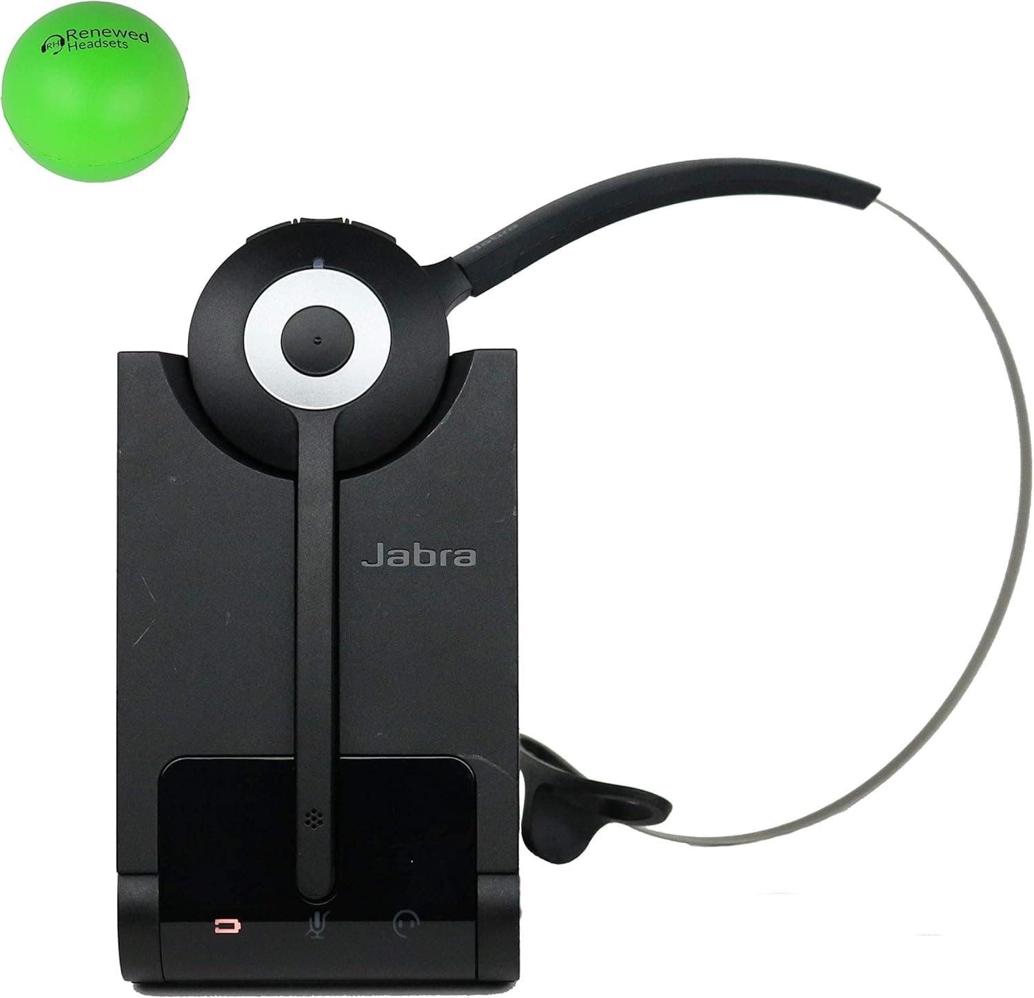 Jabra Pro 920 Wireless Headset for Desk Phone Bundle with Renewed Headsets Stress Ball (Renewed)