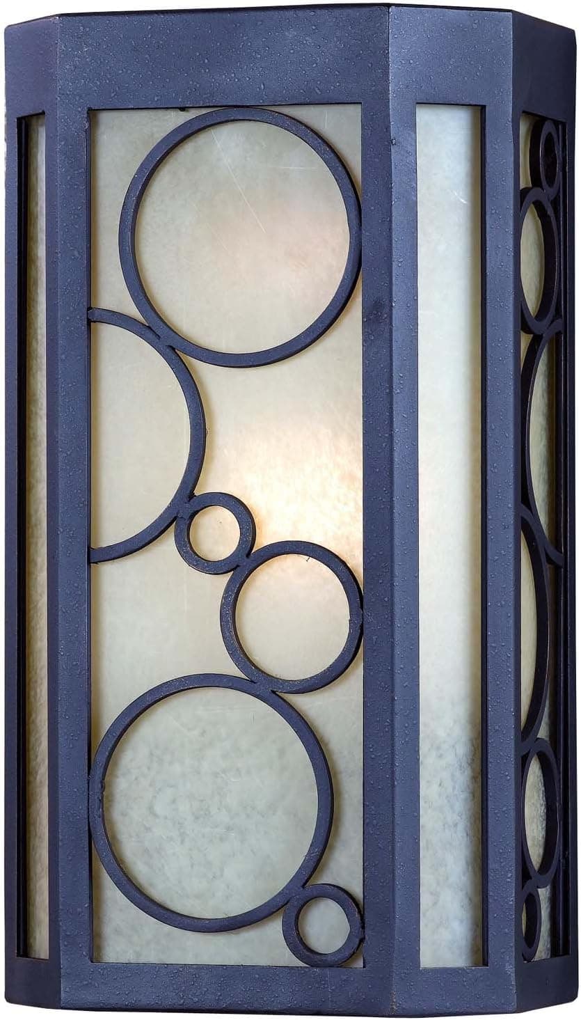 Triarch 79141-10 Circle LED Wall Sconce, Oil-Rubbed Bronze Gold