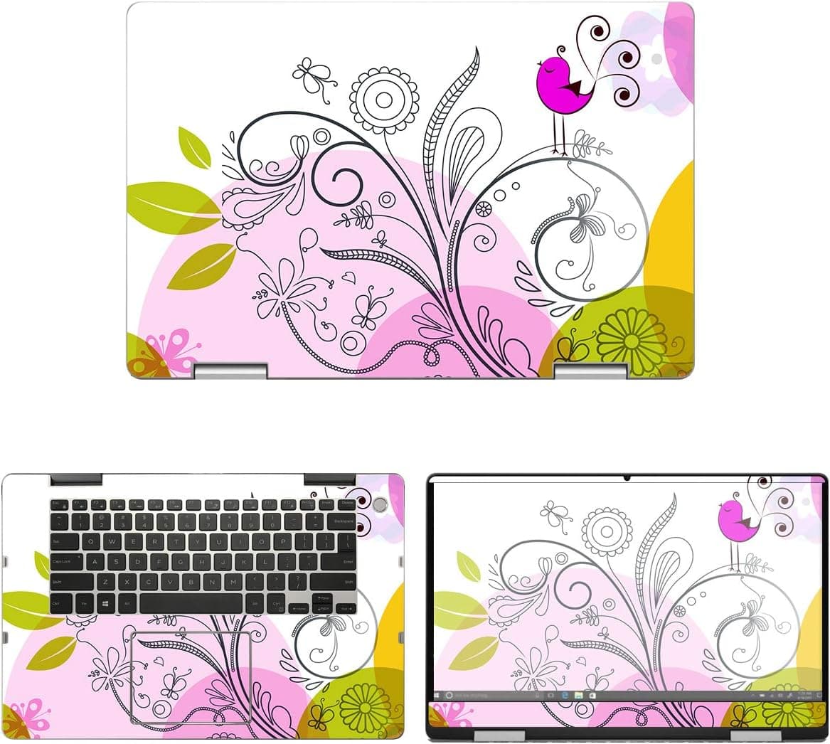 decalrus - Protective Decal Skin Sticker for Dell Inspiron i7586 / 7586 (15.6" Screen) case Cover wrap DEinspiron15_I7586-159