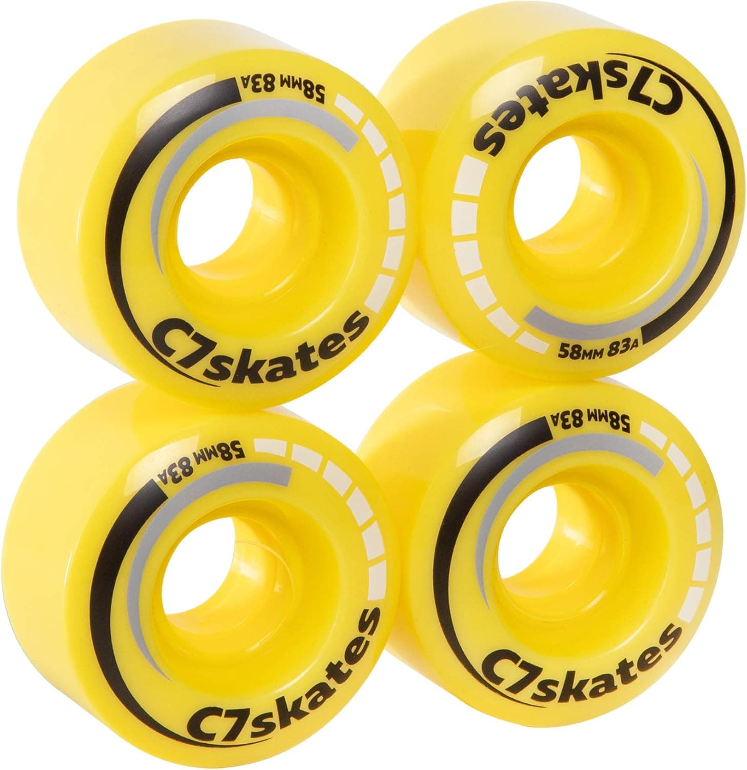 C SEVEN C7skates Premium Roller Skate Wheels