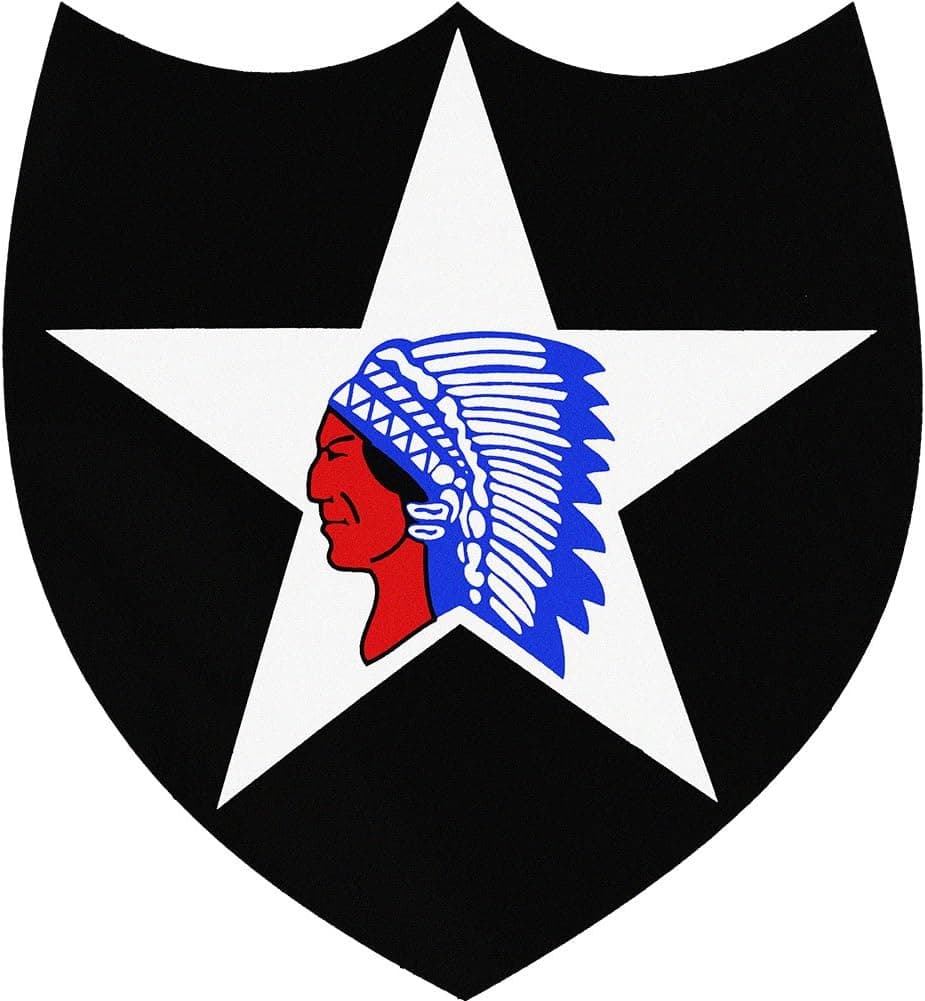 U.S. Army 2nd Infantry Division Vinyl Decal