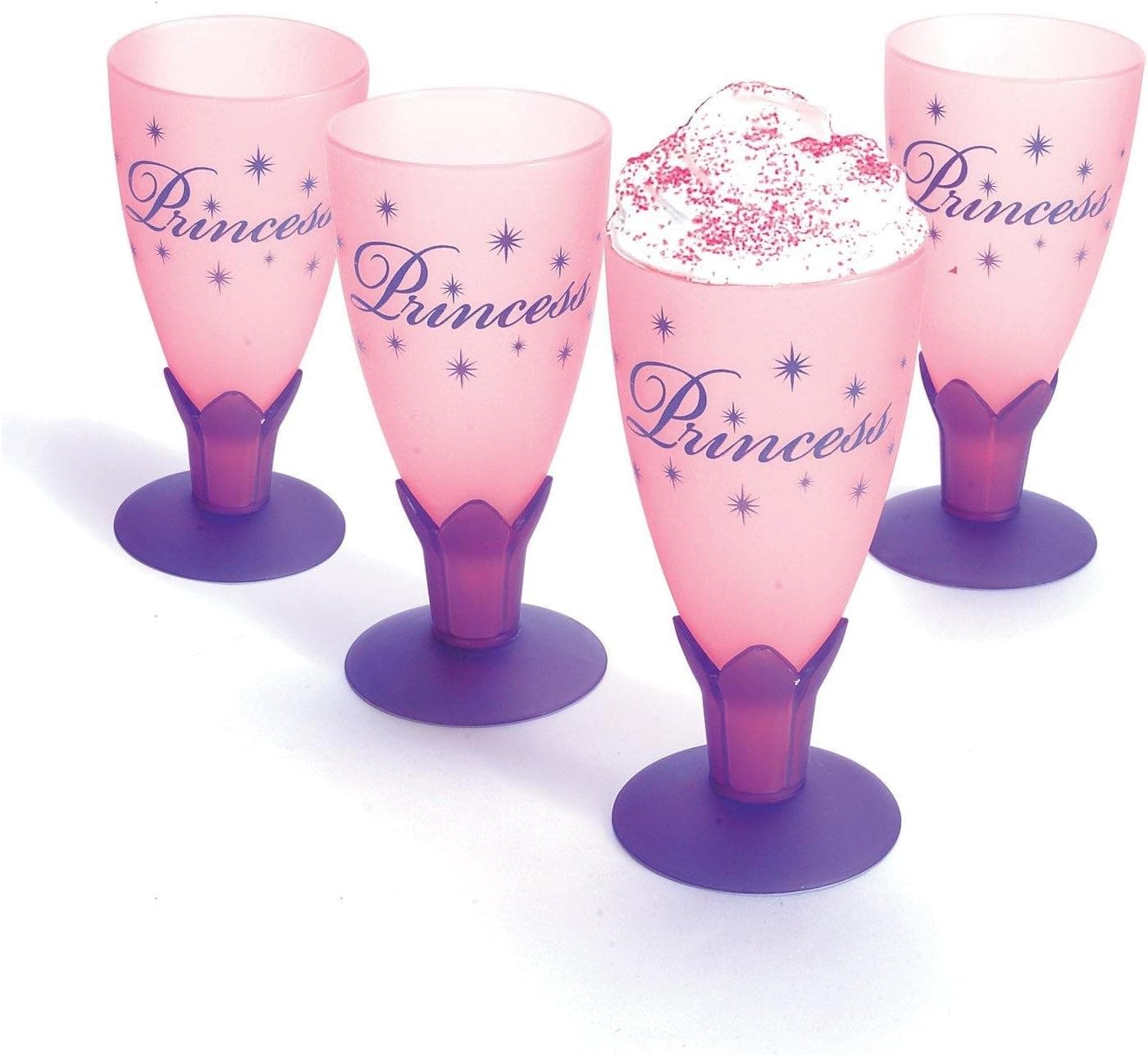 Princess Molded Cup Goblets (8)