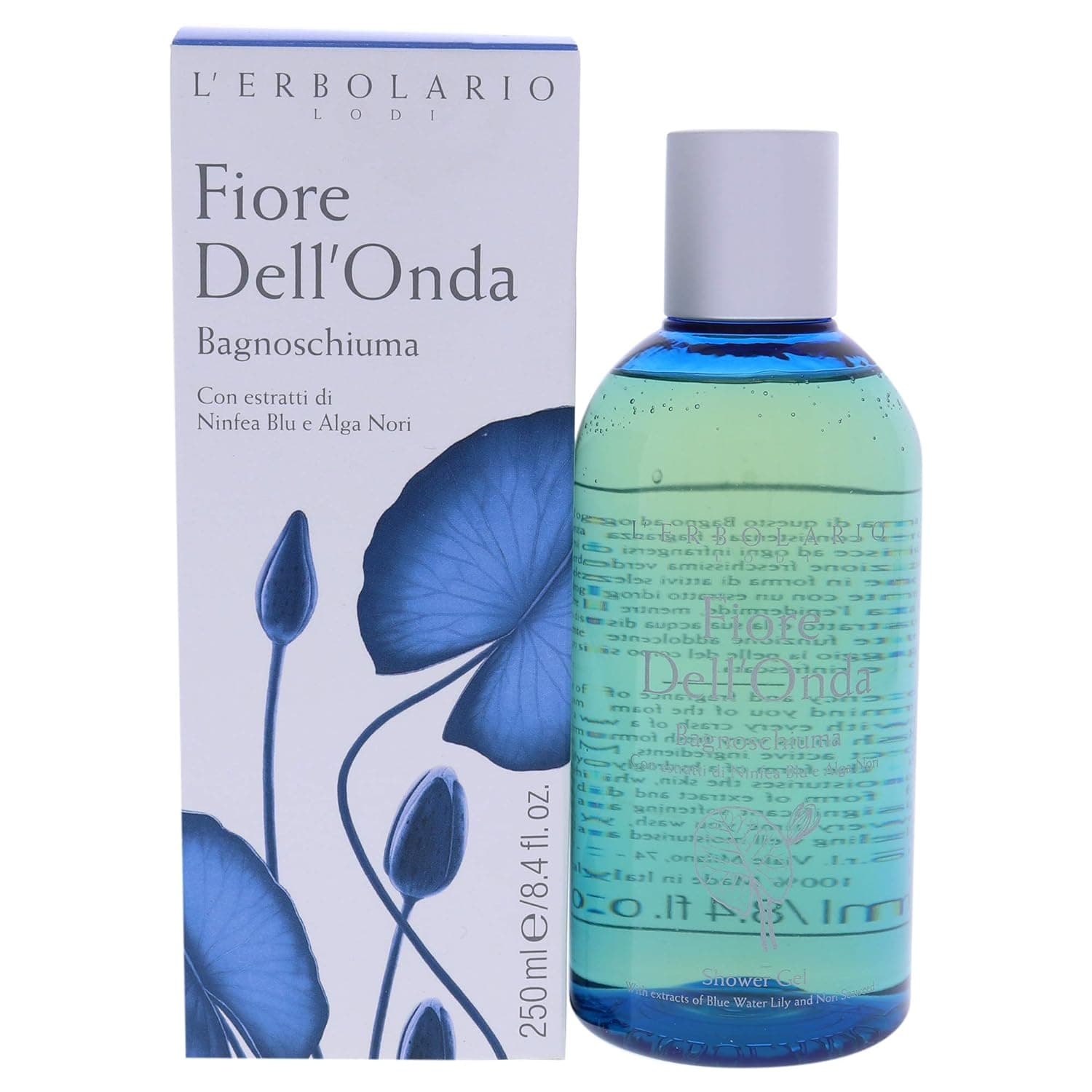 LErbolario Fiore DellOnda Shower Foam For Unisex 8.4 oz Shower Foam
