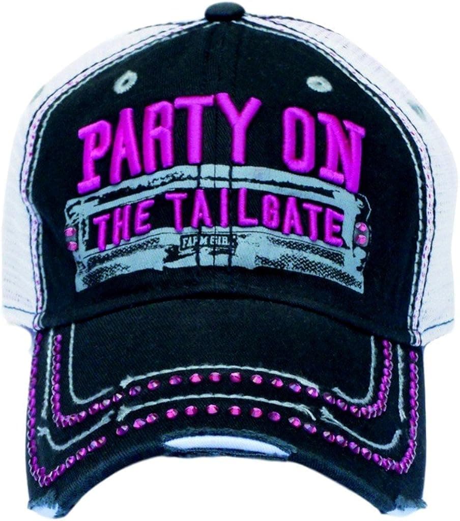 Farm Girl Party On The Tailgate Twill Cap